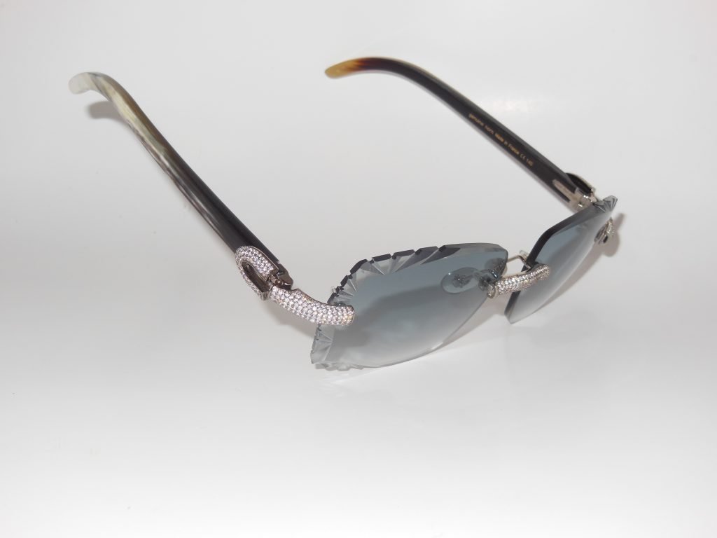 Cartier sunglasses iced online out