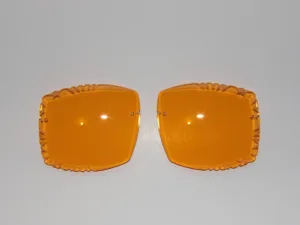 "Bergamot" Premium Replacement Diamond Kutt Lenses Fits Rimless Luxury Decor Sunglasses Size 60