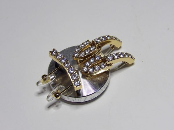 25 Pointer Diamond Rimless Frame Kit – Luxury Decor Nose and End Pieces