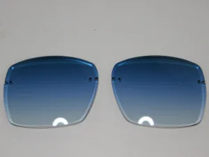 "Sapphire Law" New Premium Replacement Lenses Fits Rimless Luxury Decor Sunglasses Size 58