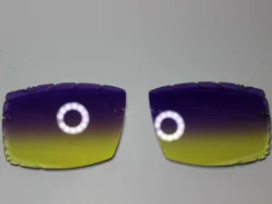 Multi-colored Rimless Replacement Lenses for Buffs Horn Sunglasses