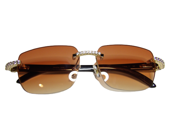 Cartier iced out outlet glasses