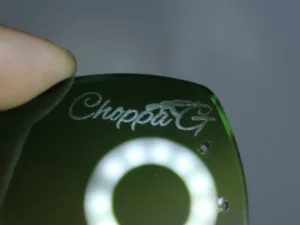 Luxury Laser Engraving for Eyewear – Custom Monograms & Designs on Buffalo Horn Frames