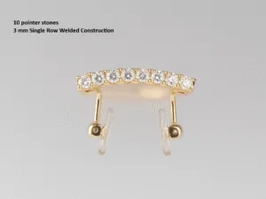 Endless Iced Nose Bridge – Ultimate Pavé Upgrade for Statement Eyewear