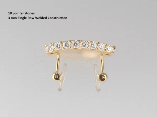 Endless Iced Nose Bridge – Ultimate Pavé Upgrade for Statement Eyewear